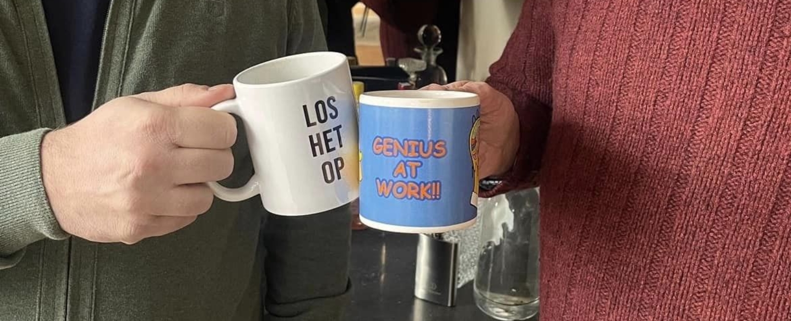 Genius at work vs. Los het op